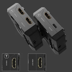 ACCSOON CineView HE Wireless Video Transmission System Transmitter Receiver HDMI 1080p 1200ft to 4 Devices for Live Streaming