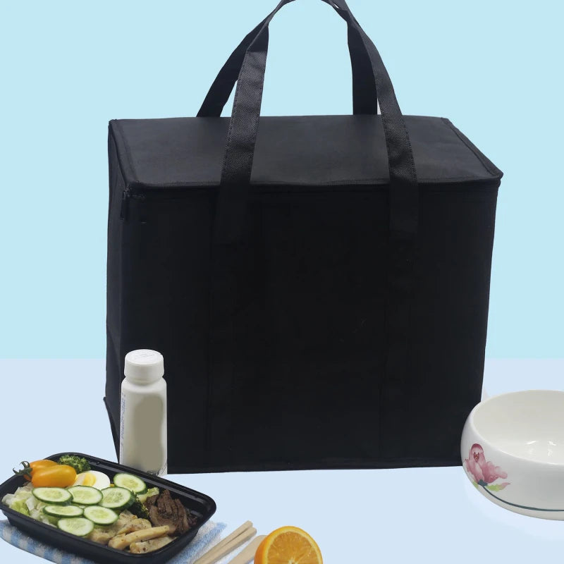 Waterproof Cooler Bag Picnic Insulated Lunch Box Foldable Ice Pack Portable Food Thermal Bag Drink Carrier Delivery Functional