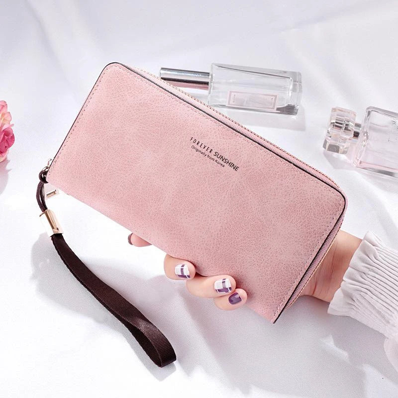 2024 Women Handheld Long Wallet Multifunctional Card Bag Mobile Bag Zero Wallet Female Wallet