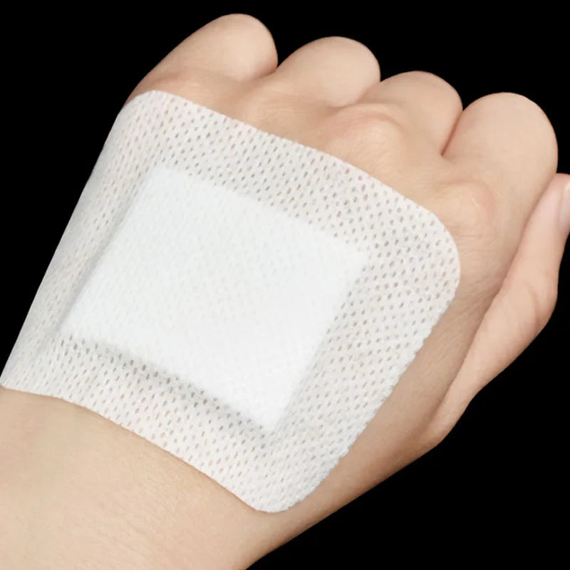 40Pcs Breathable Adhesive Wound Dressing Sticker Medical Tape Emergency Large Size Surgical Wound Hemostasis Band Aid Bandage