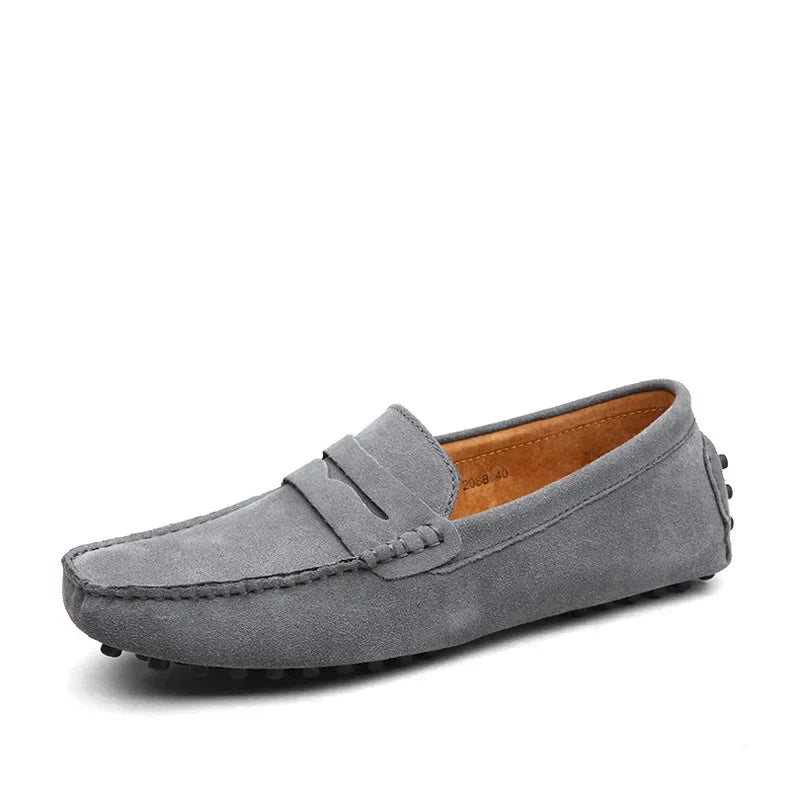 2025 New Fashion Men Casual Shoes Brand Leather Men Loafers Moccasins Slip on Men's Flats Male Driving Shoes Sneakers Sneaker