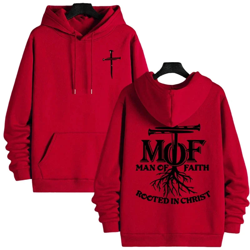 Jesus Christ Print Men Plus Size Hoodie Casual Sport Fashion Outdoor Street Autumn Winter Sweatshirt Clothing Top 2025 -2026