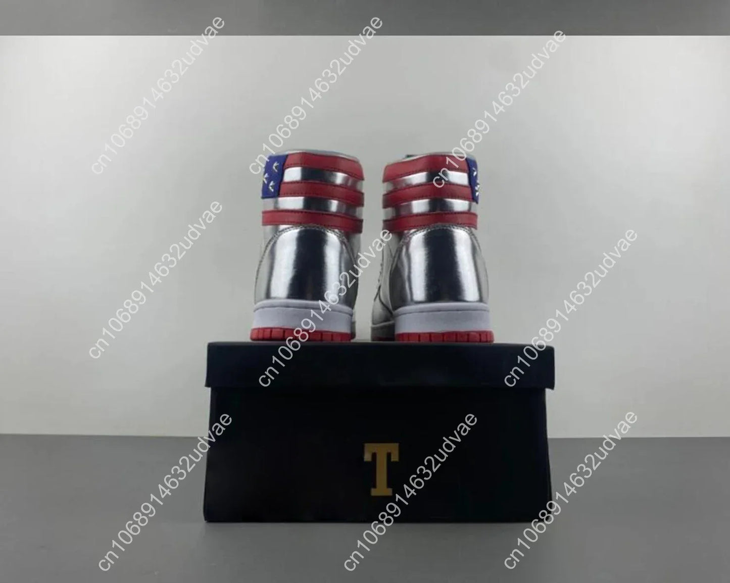 2024-2028 MAGA Trump Gold Silver Sneakers Never Surrender Donald Gold Trump Shoes 2024 MAGA Never Surrender Shoe Sneaker Basketball Mens Womens Casual Boots Road Shoe Big Size 47 48