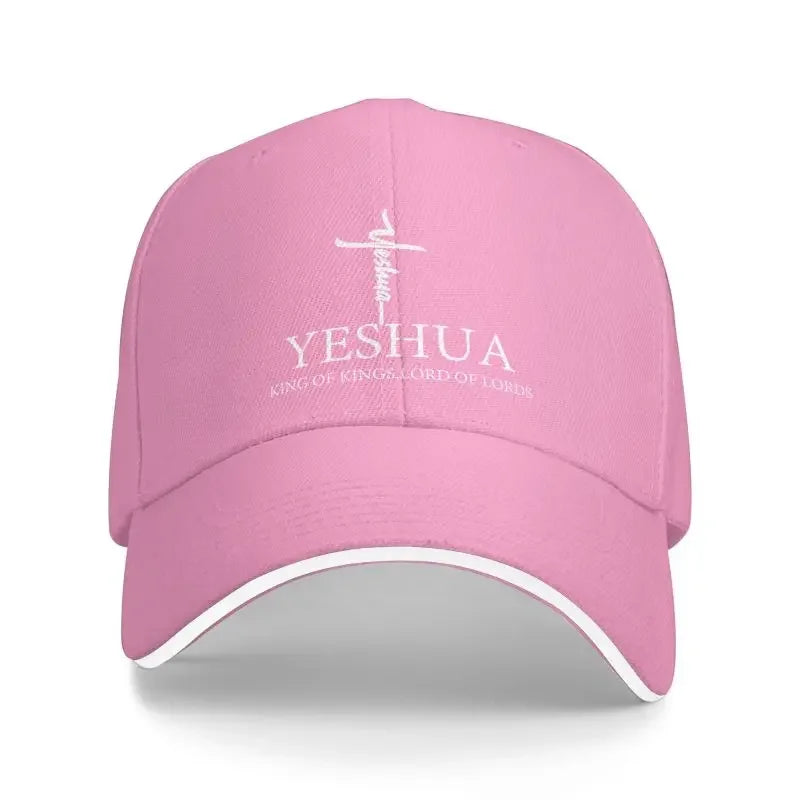 Custom Yeshua Jesus-Christ Baseball Cap Sun Protection Women and Men's Adjustable Holiness Faith Hat Autumn