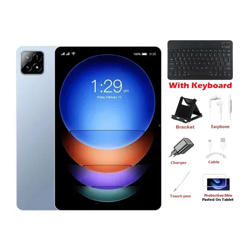 2025 Original Global Version Pad 7S Pro Android 14 Snapdrago 8gen2 Tablet PC 11inch 22GB+2TB 20000mAh GPS 5G Dual SIM WiFi Tab