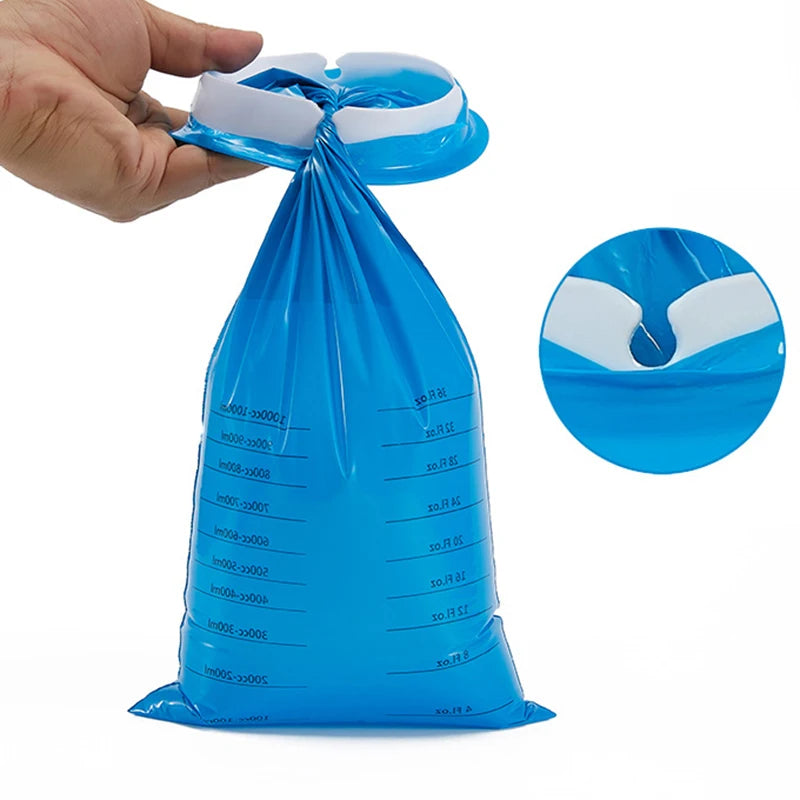 1/50pcs Disposable Sick Bags Travel Car Airplane Motion Sickness Nausea Vomit Cleaning Bag Blue Portable Sick Nets for Hospital