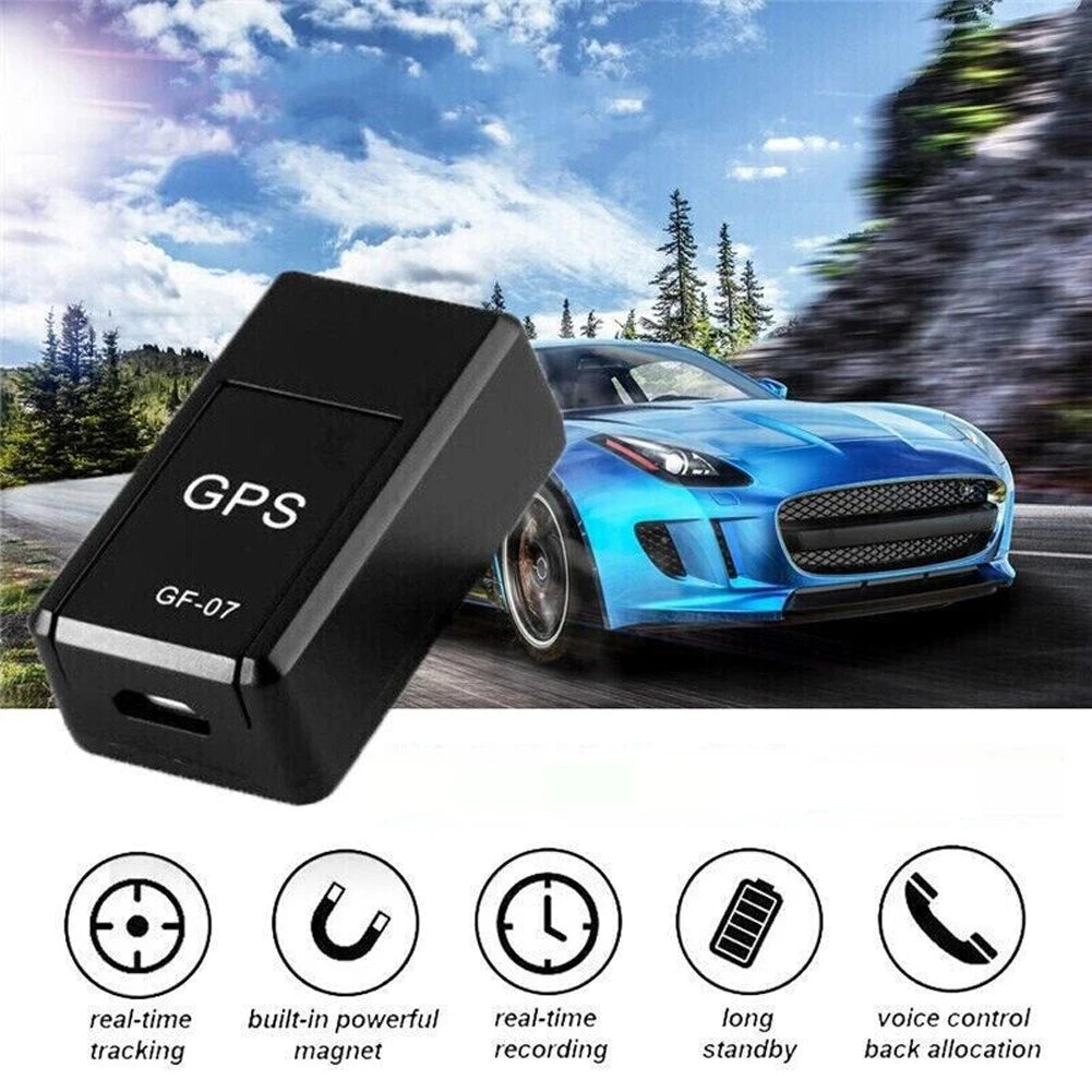 AMAZONY NEW 2024 20-1pc Mini GF 07 GPS Car Tracker Real Time Tracking Anti Theft Anti Lost Locator Strong Magnetic Mount SIM Message Positioner