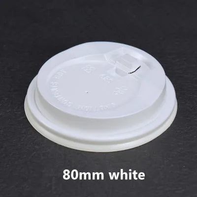 100pcs/pack Black Disposable Paper Cup Coffee Cup Cold Drinking Cup Accept Customization