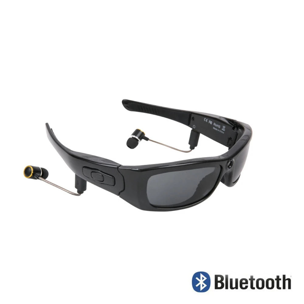 1080P HD Mini Camcorders Glasses Camera Bluetooth Headset Sunglasses Polarized Glasses Camera Cycling Video Glasses Outdoor