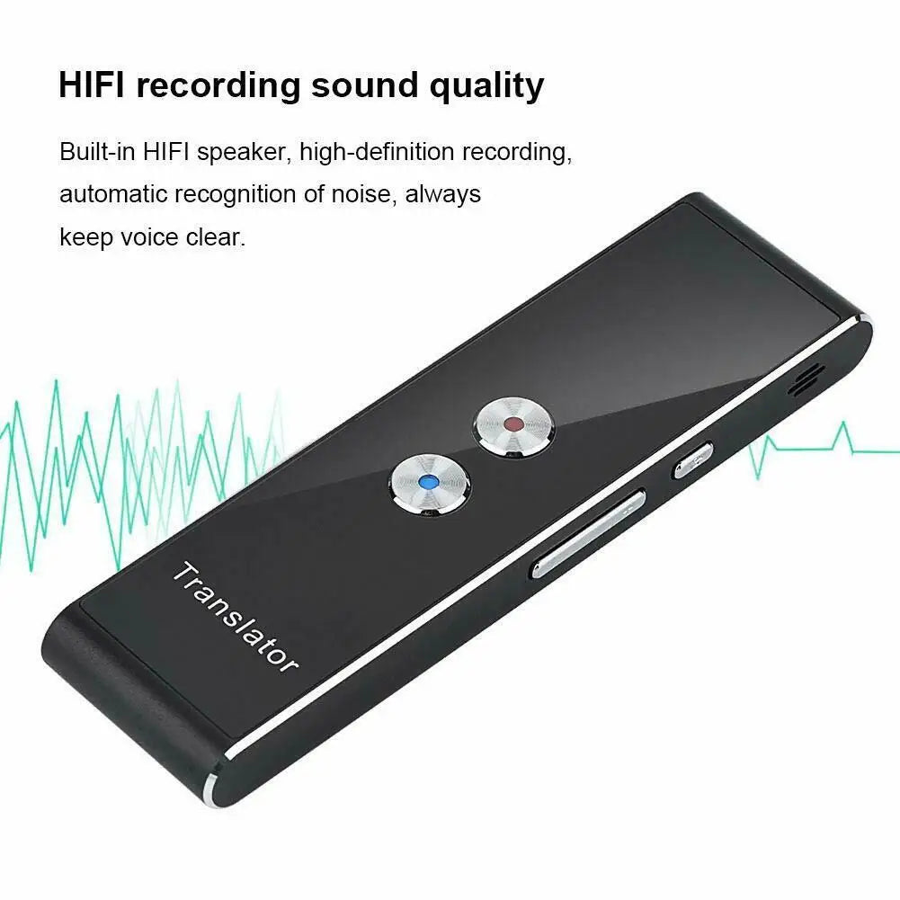 Terraspeak New 2024 Smart Instant Real Time Voice 40 Languages Translator Practical Translator For Study Travel Men women