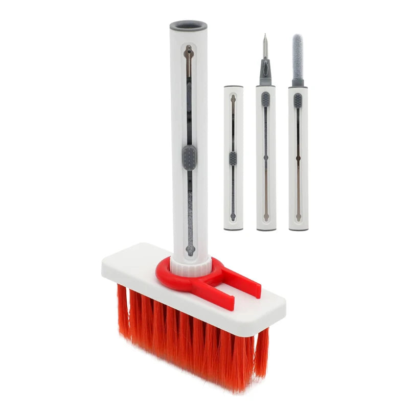 8 in 1 Keyboard Cleaning Brush Kit Phone Stand Earphone Cleaning Pen for Airpod 1 2 3 Cleaning Tool for Computer/MacBook/iPad