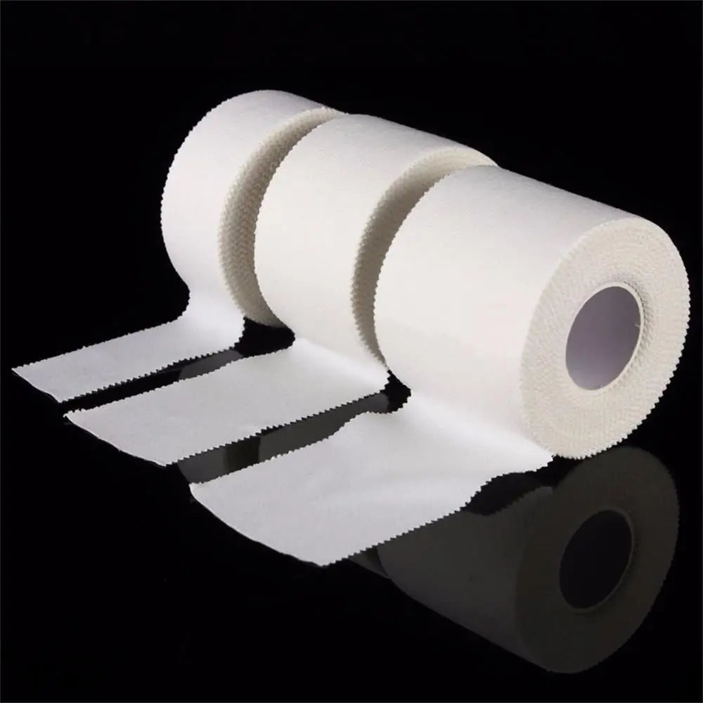 12.5/25/50mm Elastic Stretch Waterproof Self-Adhesive Cotton Gauze TapeElastic Bandage Medical Premium Tape Emergency Tool