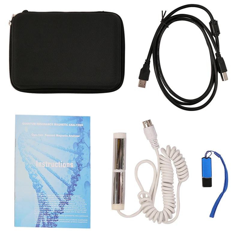 2025 Quantum Magnetic Resonance Analyzer Newest Version Body Fulling Scanner Sub-Health Analyzer Checking Set With 54 Reports