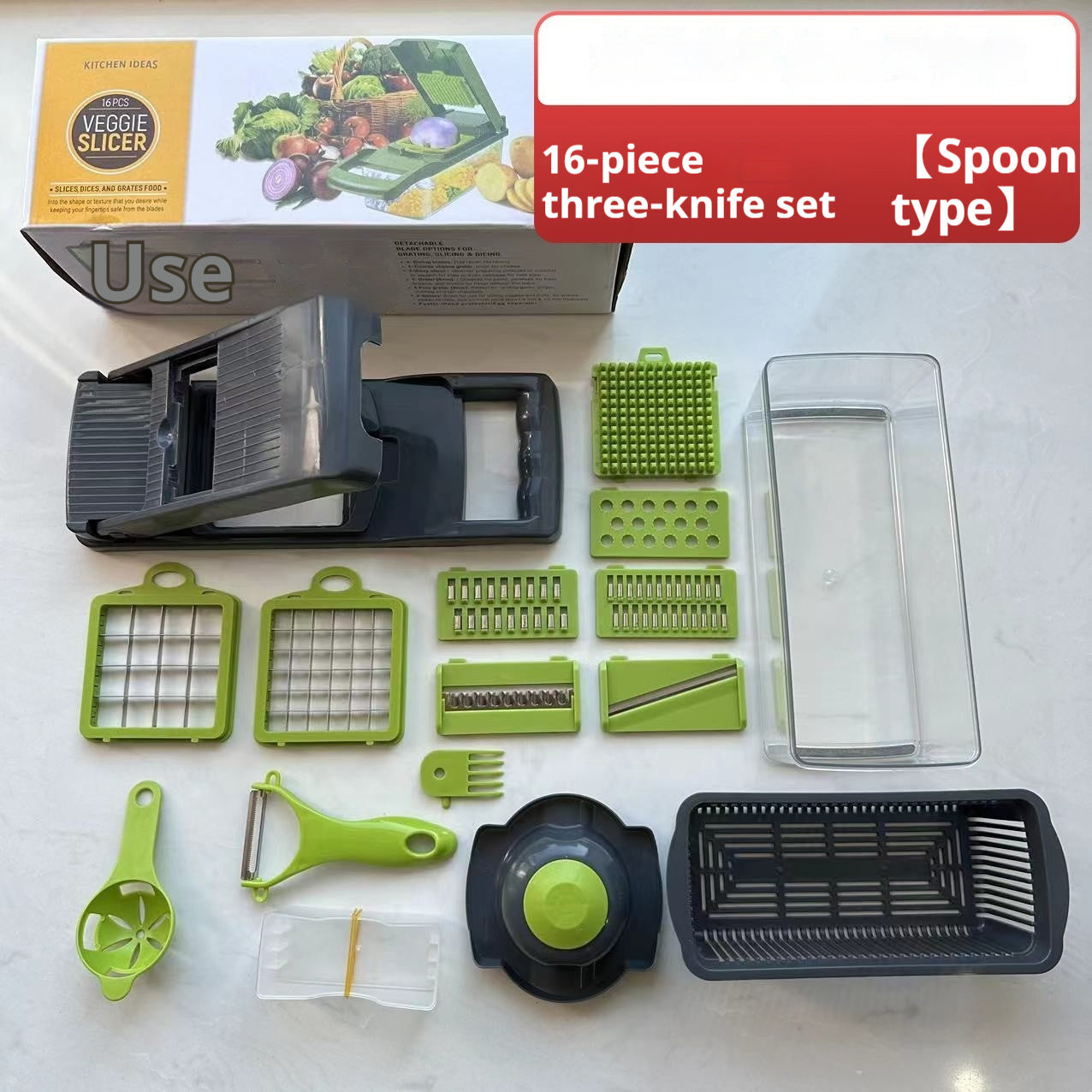 Chopper Storage Fantastic Kitchen Shred Dicing Slicer Vegetable Cutting