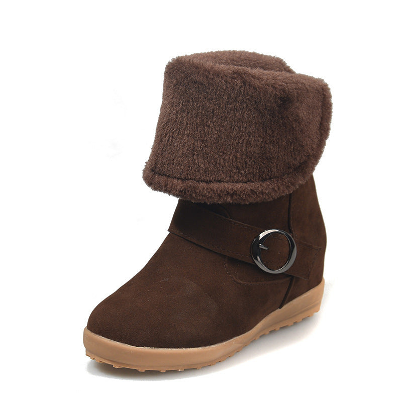 Women's Fashion Casual Flat Ankle Boots for Autumn and Winter 2025
