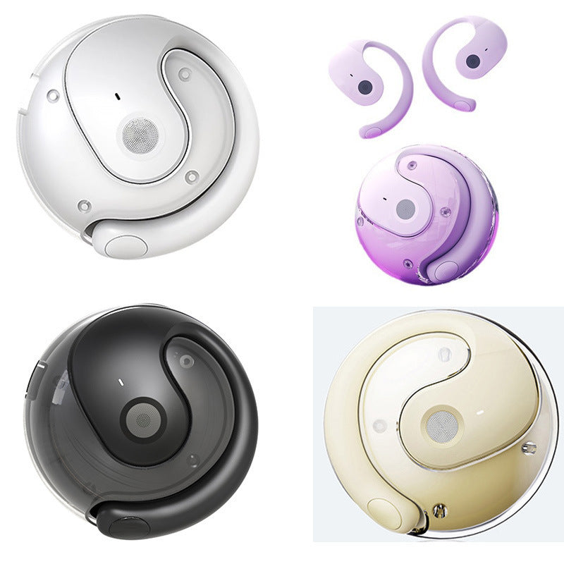 Brand New 2025 AI Translation Small Coconut Ball Wireless Bluetooth Headset Ear-mounted Headset