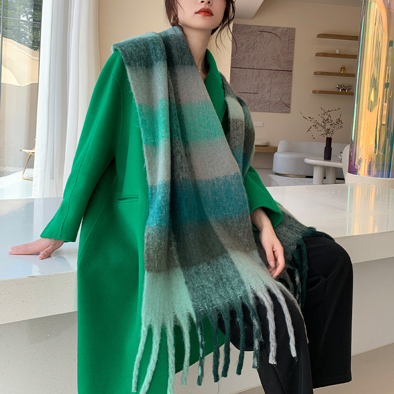 Women's Neck Warmer Fashionable Stylish All-matching buy one get a free Laptop stand