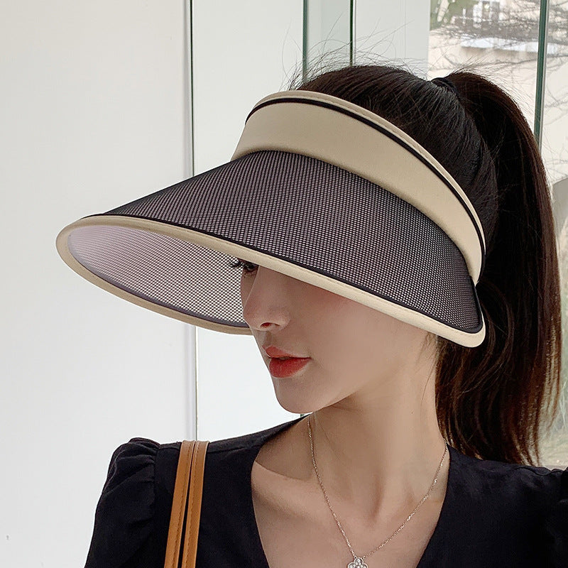 Summer 2025 Brim Fan Sun Bonnet Woman Charging