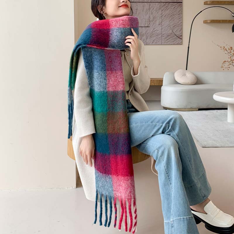 Women's Neck Warmer Fashionable Stylish All-matching buy one get a free Laptop stand