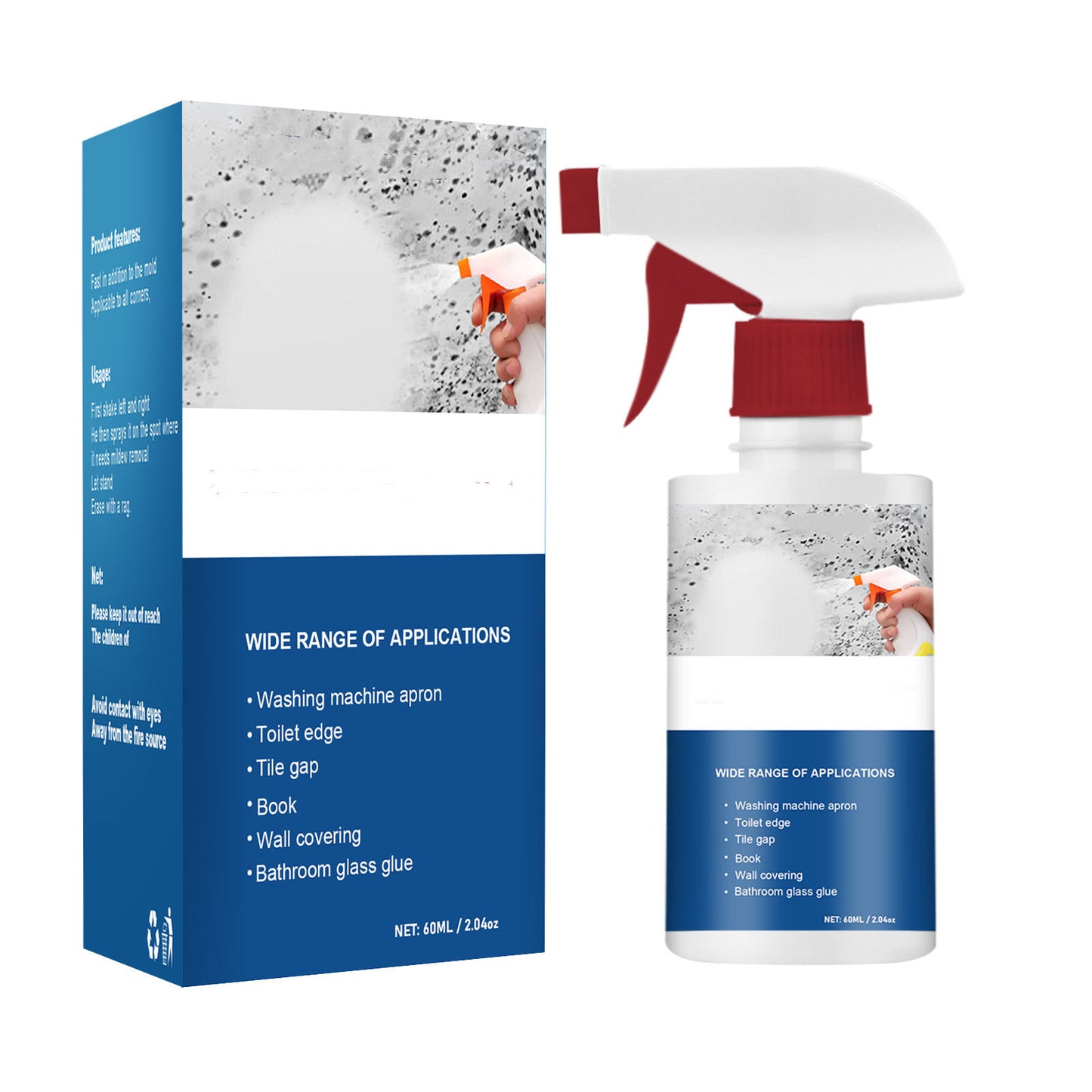 BRAND NEW 2024 Silicone Deodorant Foam Cleaning Spray