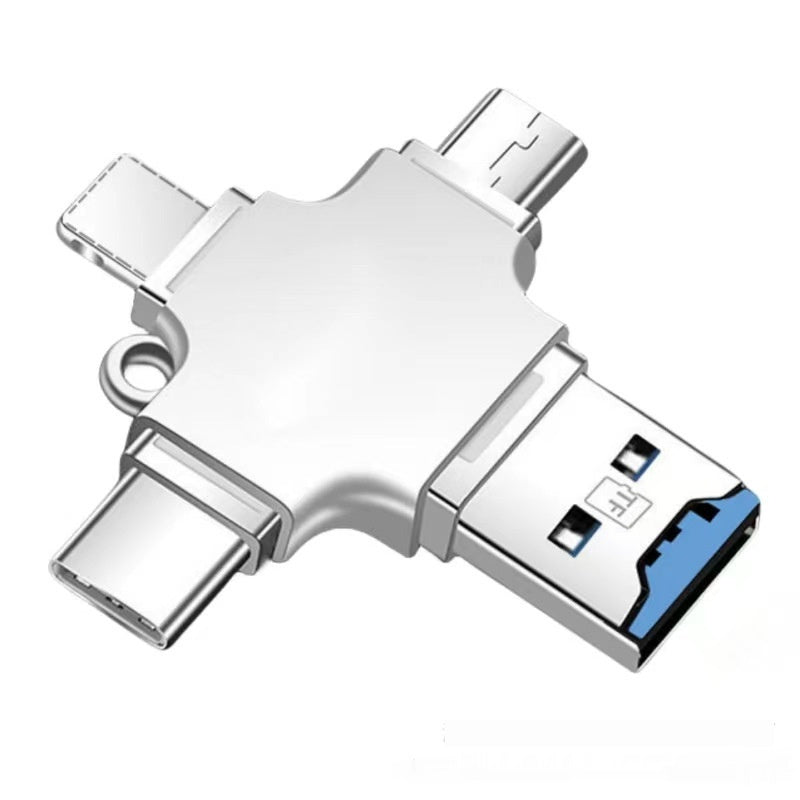 Alloy Multi-functional Card Reader When you buy we offer free laptoo stand as a gift hurry up and place your order with us