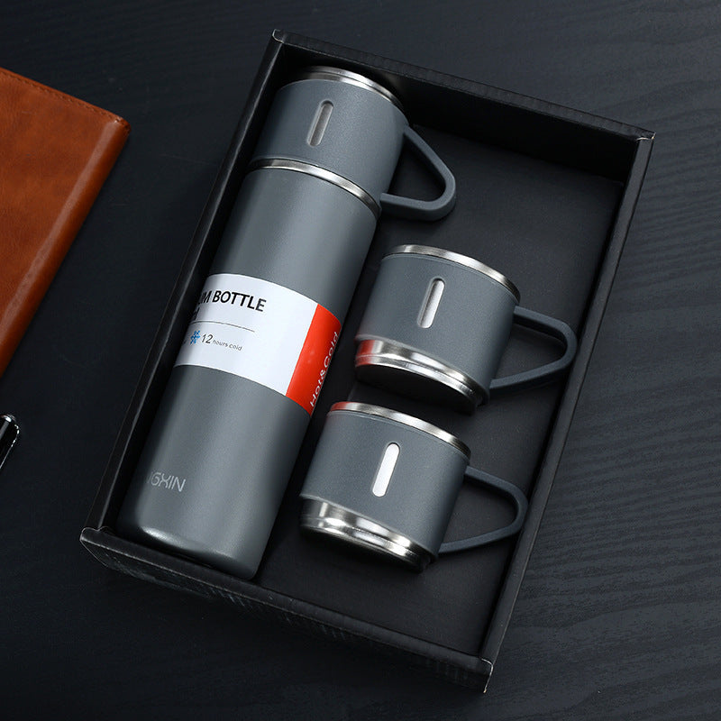 Stainless Steel Hand-carried Mug Creative Ideas For Men And Women