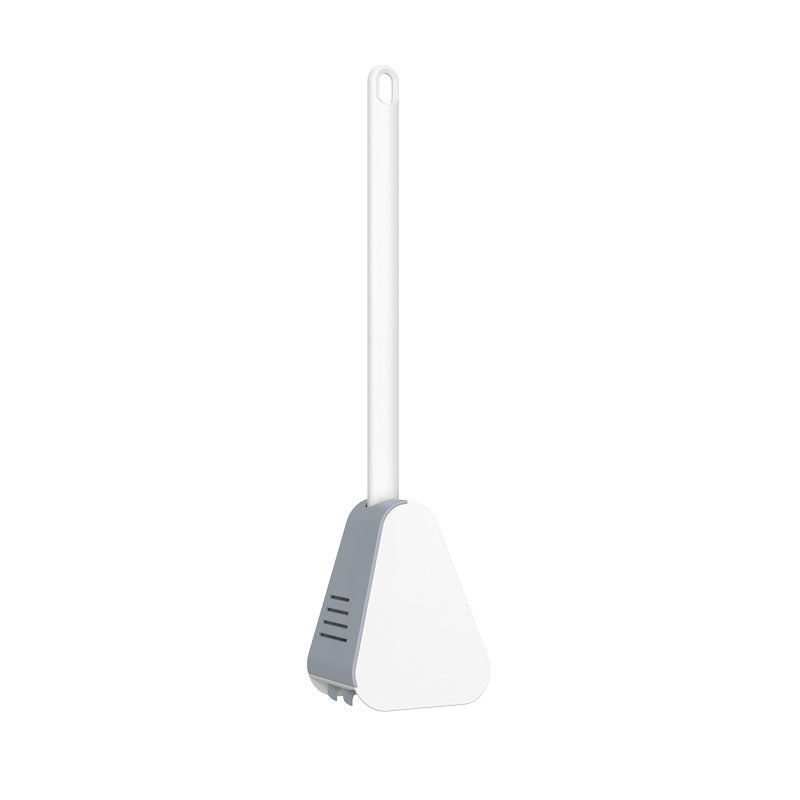 Your Toilet will never be dirty againt with out new 2025 collection Soft Plastic Toilet Brush With No Dead Ends, Daily Necessities Long Handle Cleaning Brush