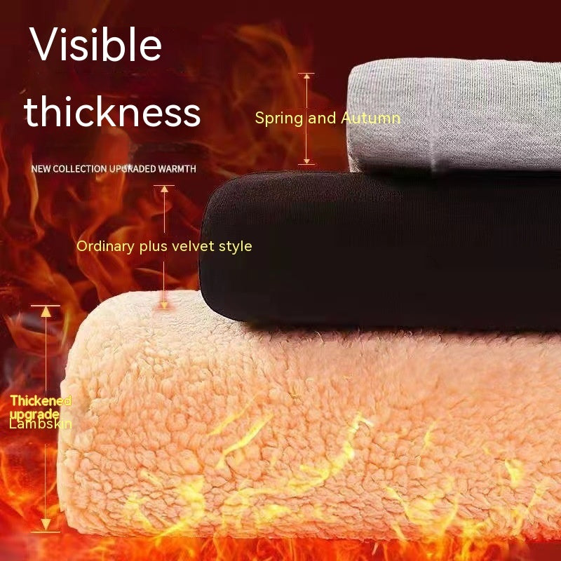 NEW 2024 Men's Sweater Warm Berber Fleece Fleece-lined Thickened