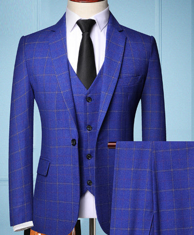 New collection 2025 Three-piece suit for men