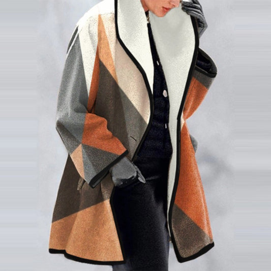 New 2024-2025  Women's Medium Long Slim Coat