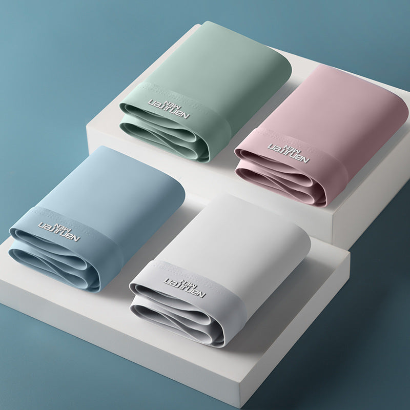 Ice Silk Men's Underwear Cotton Crotch Antibacterial Thin Breathable Loose buy one get one free LAPTOP STAND