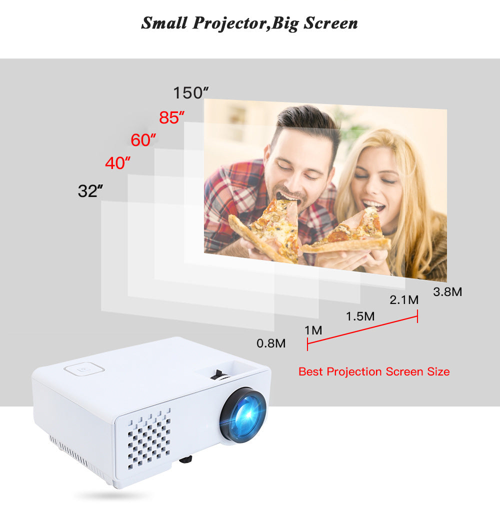 RD-810 projector buy This Projector and get One Laptop Stand Free