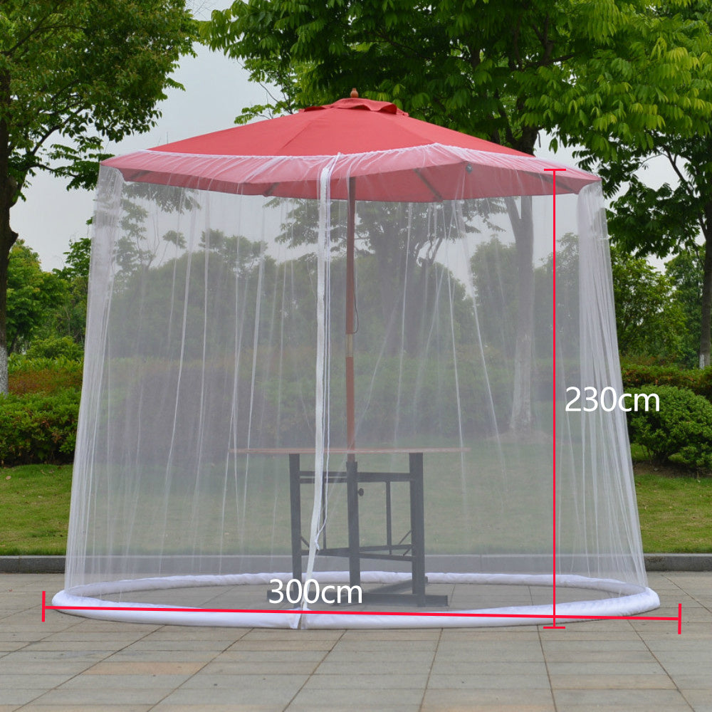Outdoor umbrella net cover against Mosquito and all type of insects get yours now