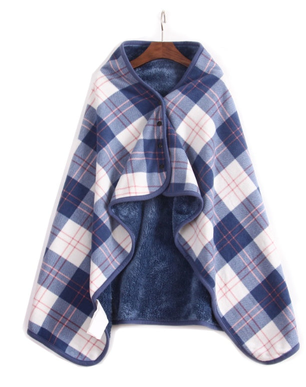 New 2024 Polar fleece lamb velvet lazy blanket