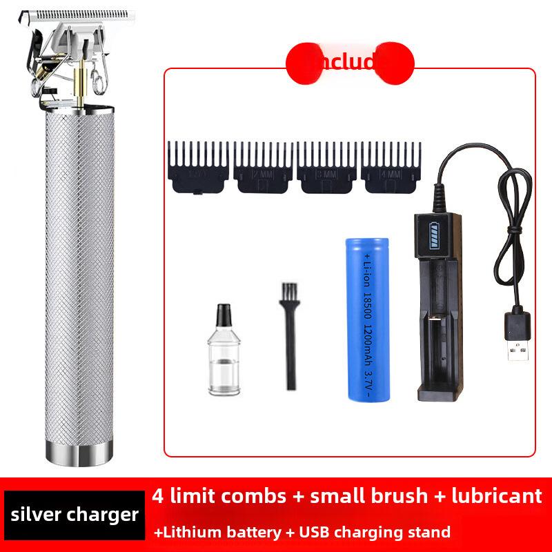 Cross-border hair clipper shaving head electric clipper electric clipper hair clipper oil head carving razor universal barber scissors