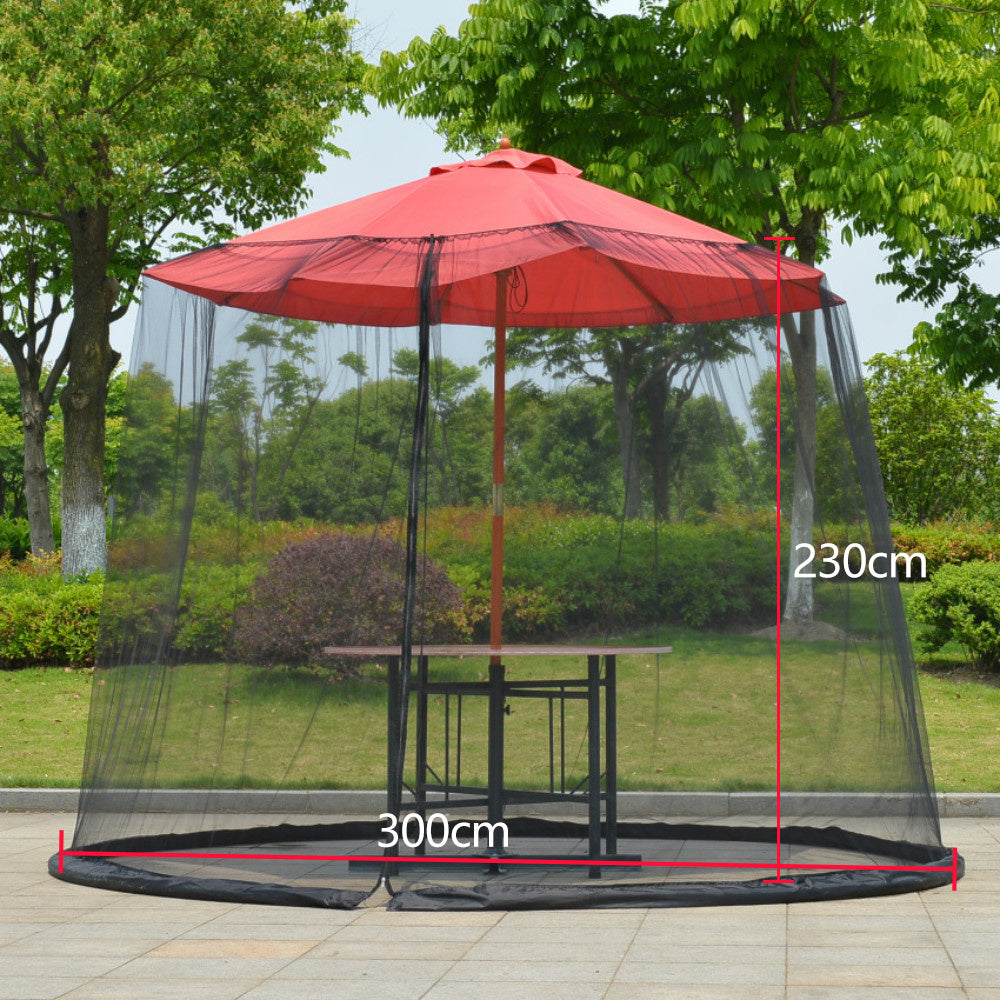 Outdoor umbrella net cover against Mosquito and all type of insects get yours now