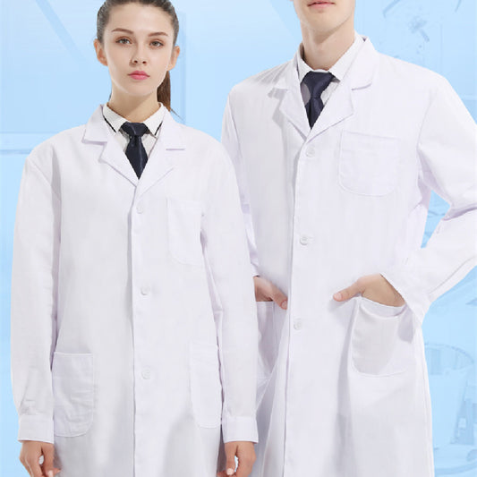 Brand new collection Medical White Coat Printed Long Sleeve