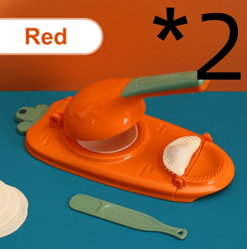 Our New collections  2 In 1 Kitchen Dumpling Making Tool Baking Pastry Manual Artifact For Pressing Dumpling Skin Wrapper Mould Dough Press Maker
