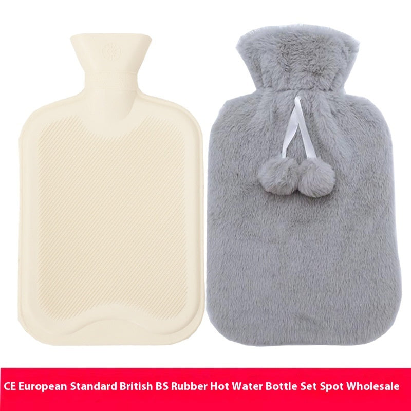 Cute Rubber Hand Warmer Water Bag Long Strip Water Injection