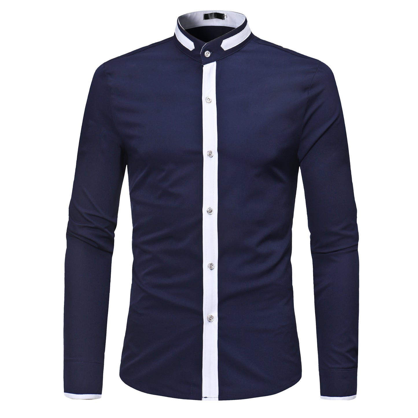 Colorblock casual long sleeves