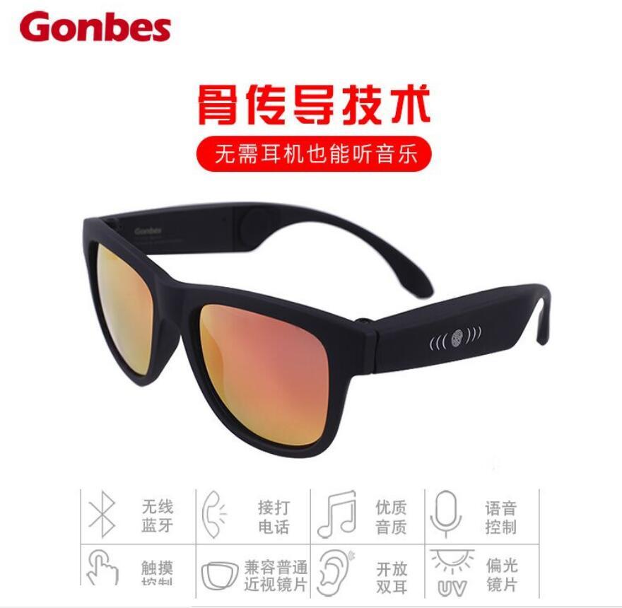 BRAND NEW 2024 Bone conduction headset glasses Bluetooth glasses bone sensing intelligent sports hearing aid sunglasses