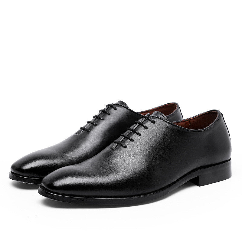 Our New Collection 2025 Men's Cowhide Business Casual Rubber Shoes