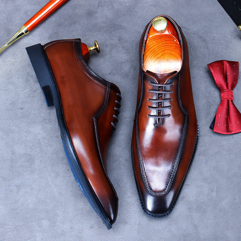 Our 2025 New Collection Youth Tooling British Working Leather Small Leather Shoes