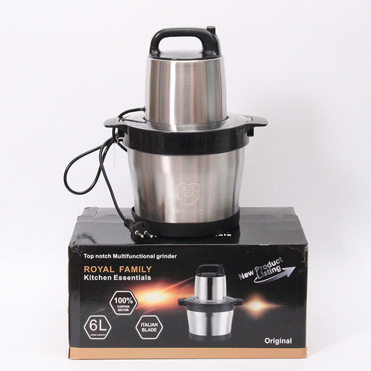 Stainless Steel Meat Grinder Two-Speed Electric Meat Grinder and Pounding yam Maker easy kitchen