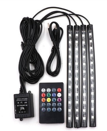 NEW 2024 Colorful Voice-activated Lights One For Four Atmosphere Lights