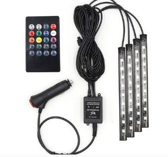 NEW 2024 Colorful Voice-activated Lights One For Four Atmosphere Lights