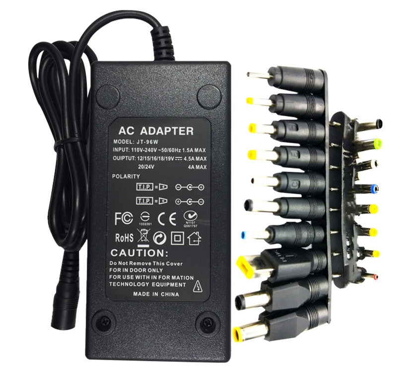 NEW 2024 Power Notebook Universal Adjustable Power Adapter 96W Multi-Function Charger