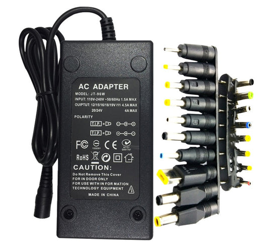NEW 2024 Power Notebook Universal Adjustable Power Adapter 96W Multi-Function Charger