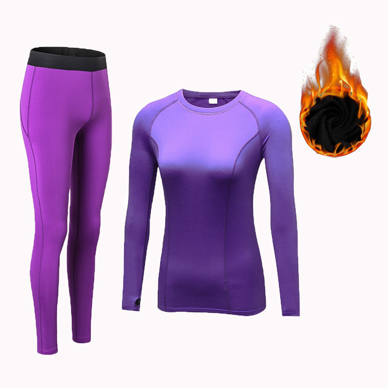 NEW 2024 Winter Thermal Underwear Women Quick Dry Anti-microbial Stre