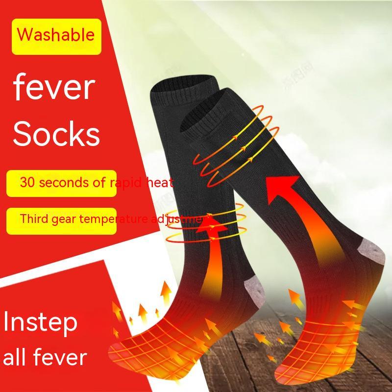 Men's And Women's Fashion Simple Heating Socks